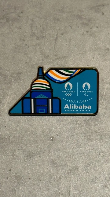 Pin's Jeux Olympiques Paris 2024 - Badge Officiel - Neuf, Jamais Porté