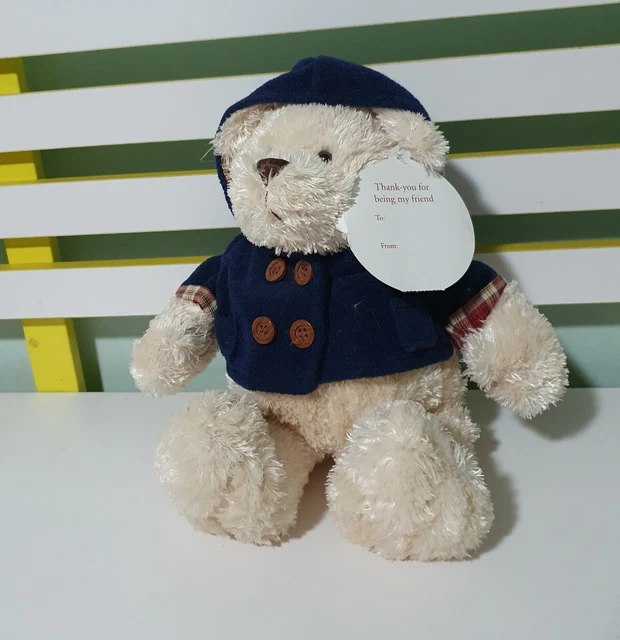 MYER BEAR HENRY Blue Hoodie Version 28Cm Christmas Teddy Bear