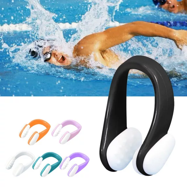 NEW 1 X Swimming Silicone Nose Clip Diving Water Sports Nose Protection Clips