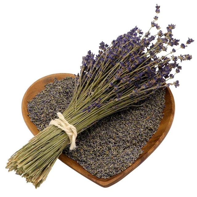 1 racimo de lavanda flor seca natural mejor regalo hierba regalos q6f6