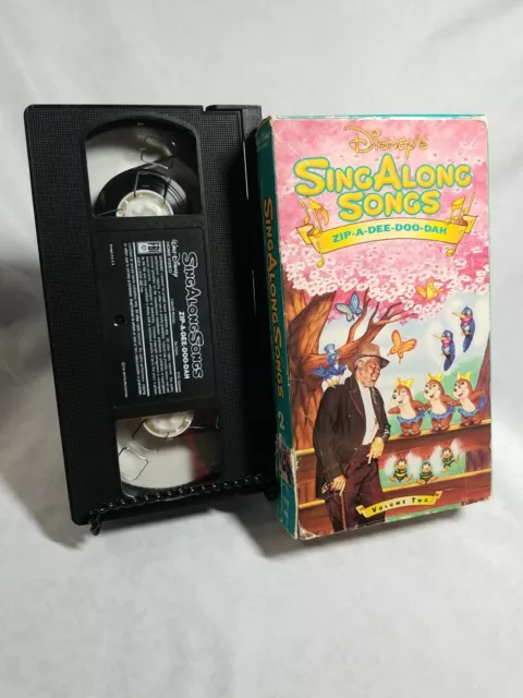 Disneys Sing Along Songs Song of the South Zip-A-Dee-Doo-Dah VHS 1993 Movie Film