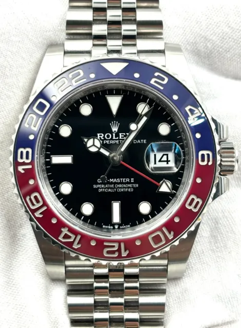 Rolex GMT-Master II Pepsi Jubilee Bracelet 126710BLRO Box & Papers 2021