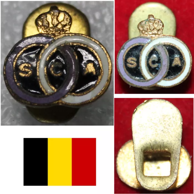 Fussball Football Knopflochazeichen Badge Belgien Belgium * Rsc Sc Anderlecht