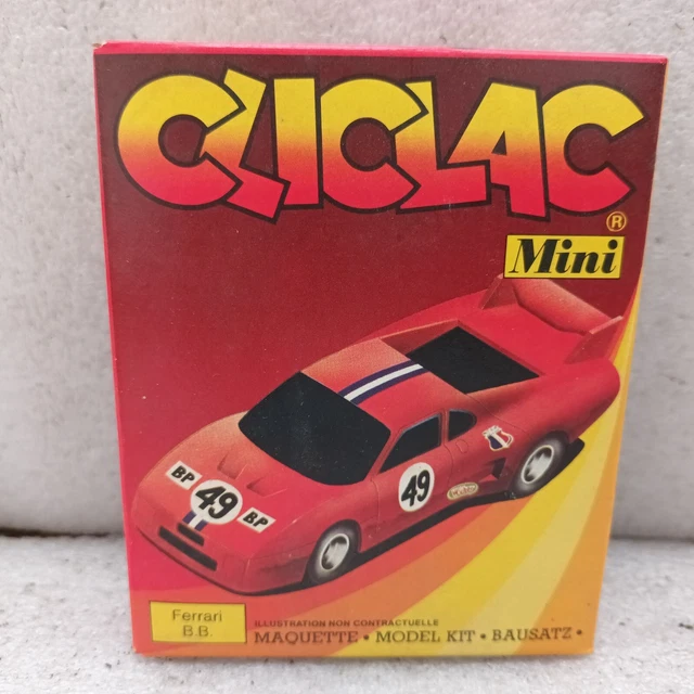 Lot De 4 Mini Maquettes Heller Cliclac - Occasion - Collection