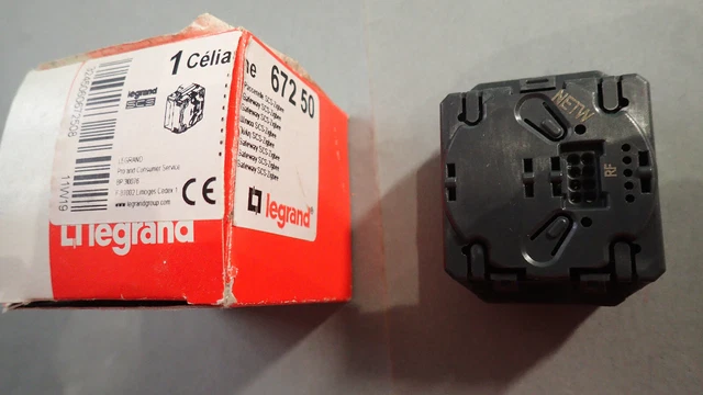 Module De Commande Legrand Céliane BUS/SCS 67206 - Pour Gestion Des Charges, Neuf (peut être Sans Emballage Scellé)