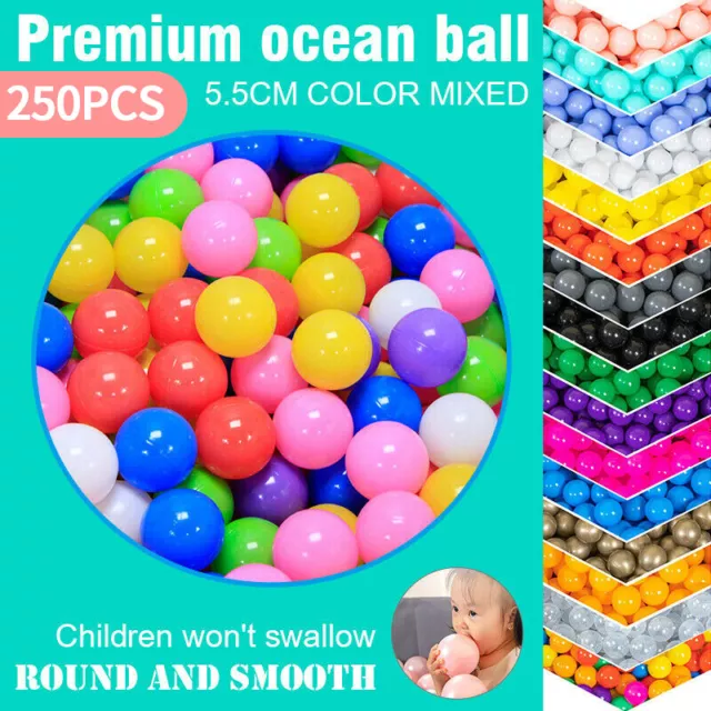 Ocean Balls Ball Pit Kids Baby Play Tent Plastic Soft Toy Colourful Playpen Fun