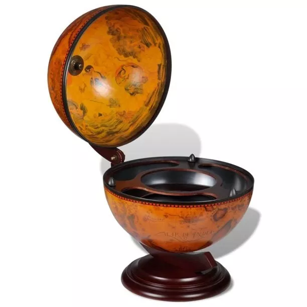 Globe Wine Stand Bar Drink Bottle Rack Cabinet Liquor Storage Holder- USED Globe Wine Stand Bar Drink Bottle Rack Cabinet Liquor Storage Holder- USED