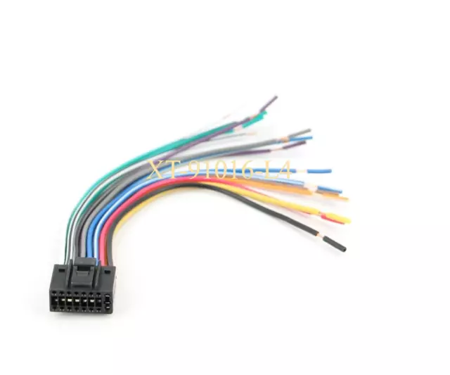 Xtenzi Radio Wire Harness Plug for Kenwood DDX-372BT DDX-373BT DDX-374BT DDX-392