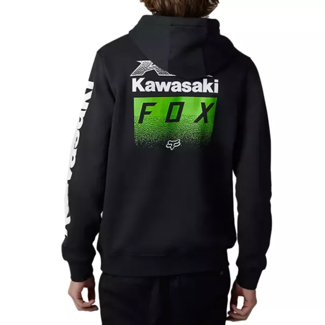 Fox Racing Homme X Kawi Noir Manches Longues Pull Capuche Vêtements Apparel MO