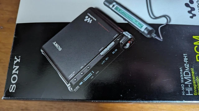 SONY Hi-MD WALKMAN MZ-RH1 本体 通電のみ SONY Hi‐MD Walkman MZ-RH1