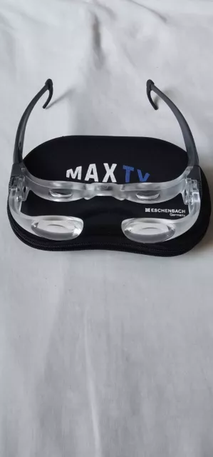 Eschenbach Max TV 2.1X TV Magnification Glasses - Made In Germany
