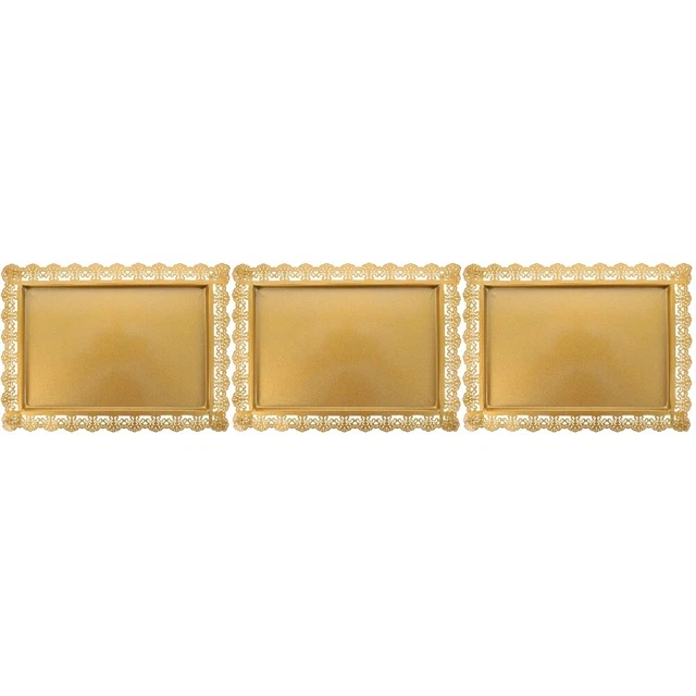 Set Di 3 Contenitori In Legno Vintage Con Velluto Rosa - Scatole Portaoggetti Decorative Per Gioielli E Bigiotteria