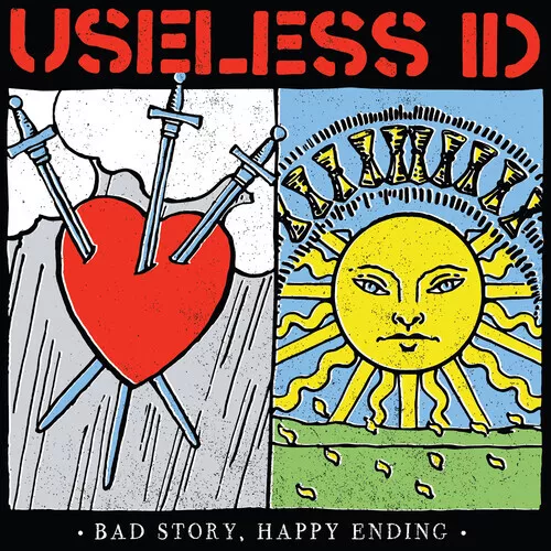 Useless ID - Bad Story, Happy Ending - Red/white Splatter [New Vinyl LP] Colored