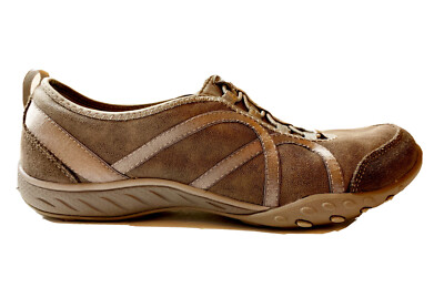Skechers Relaxed Fit Breathe Easy Swing Hi Shoes~Air Cooled~Memory Foam~Taupe