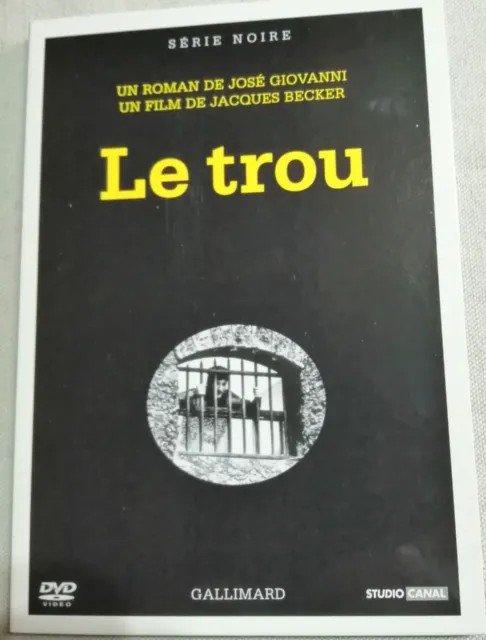 Dvd Le Trou (Jacques Becker) Collection Série Noire Comme Neuf