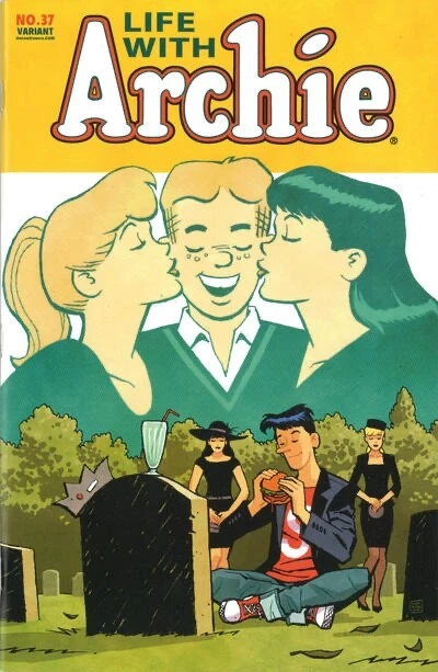 LIFE WITH ARCHIE (Vol. 2) #37 VF, Cover A Cliff Chiang, Comics 2014 Stock Image