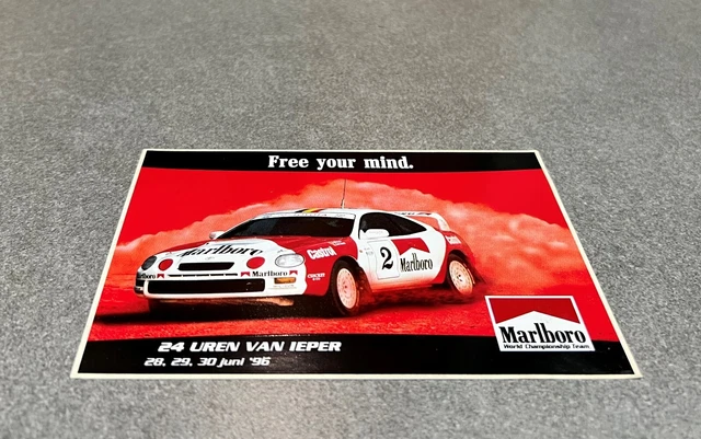 Autocollant Décalcomanie Marlboro VI 1/24 Pour Maquette Voiture