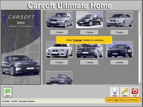 Original Carsoft V12 Diagnostic SOFTWARE for all 1988 - 2008 BMW & Mini vehicles