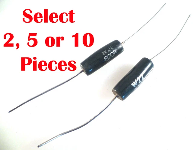 33 1k2 3k9 Ohm 7W RB57 RWM 6x22 Vitreous Enamel Wirewound Resistors Multi Qty E - Foto 9