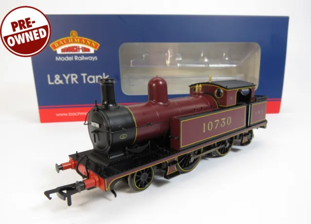 OO Gauge Bachmann 31-168A L&YR Class 5 Tank 10730 LMS Crimson Lake Loco