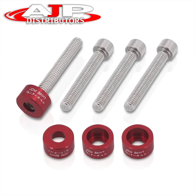 T6061 Distributor Cup Washer Red For Civic Integra Del Sol Crx B16 B18 B-Series