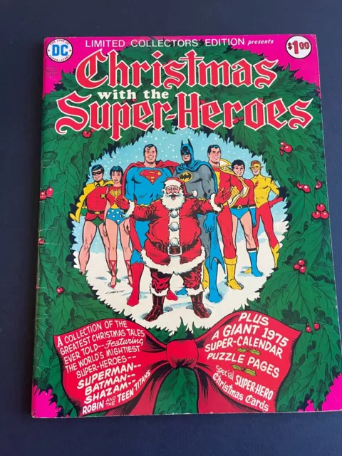 Christmas with the Super-Heroes DC Treasury Edition #C-34 - (DC, 1975) F/F+