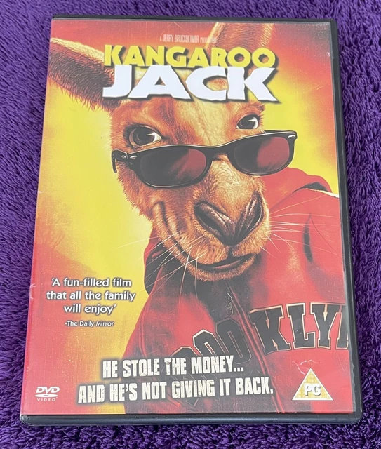 KANGAROO JACK DVD (2003) Jerry O'Connell, McNally (DIR) cert PG FREE UK