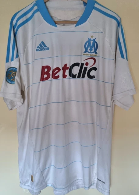 Maillot OM Olympique De Marseille 2009-2010 – Lucho Gonzalez – Taille M