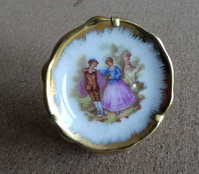 Miniature pichet Porcelaine de Limoges Goumot Labesse