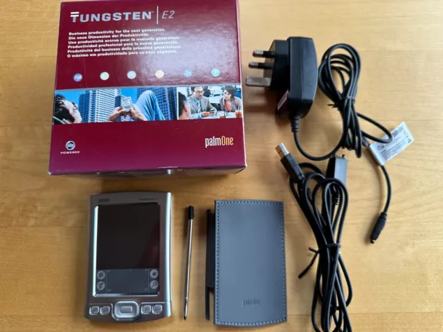 Palm Tungsten E2 full retail set including box