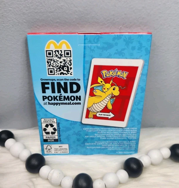 2025 MCDONALD'S HAPPY Meal Toy 6 Jigglypuff Pokémon New Unopened Box