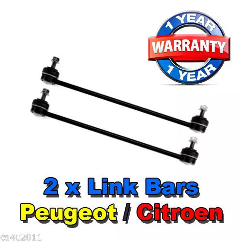 Citroen C2 1.4 HDi Front Stabiliser Anti Roll Bar Drop Links Suspension Link x 2