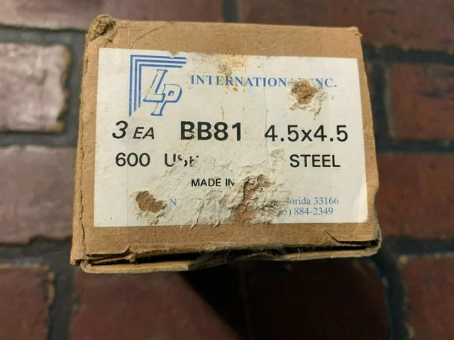 Commercial Door Hinges 4.5 X 4.5 Steel (Box of 3) 2