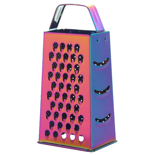 Grammo per formaggio in acciaio inox, manuale, 4 lati, strumento per formaggio
