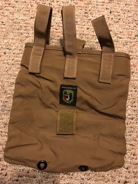 tactical assault gear dump pouch flat dark earth coyote battle belt chest rig