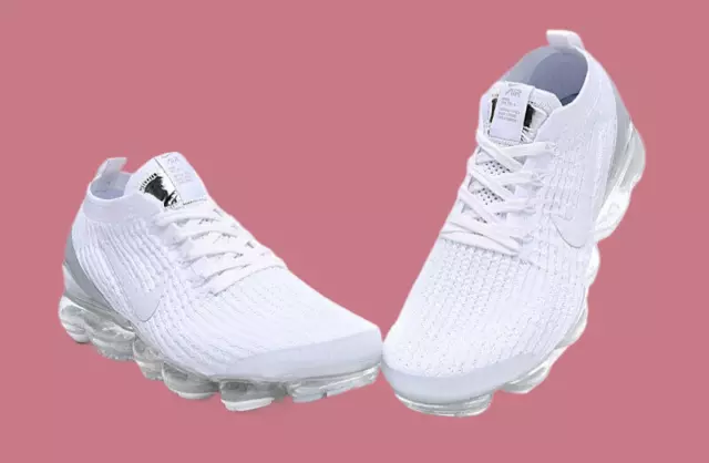 Nike Air VaporMax Flyknit 2019 Men's White/Brand New/Free Shipping Sneakers 7-12