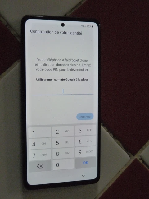 Smartphone Boulanger Heyou 1 - Pour Pièces/réparation - écran Cassé, Bloqué Google - Noir