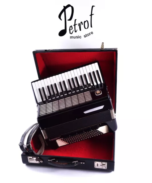 German Made Top Quality Accordion Weltmeister Stella - 96 bass+Case&Straps-Video