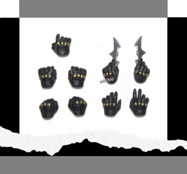 Mezco One:12 Zack Snyder’s Batman – SEVEN INTERCHANGEABLE HANDS 1/12 Scale
