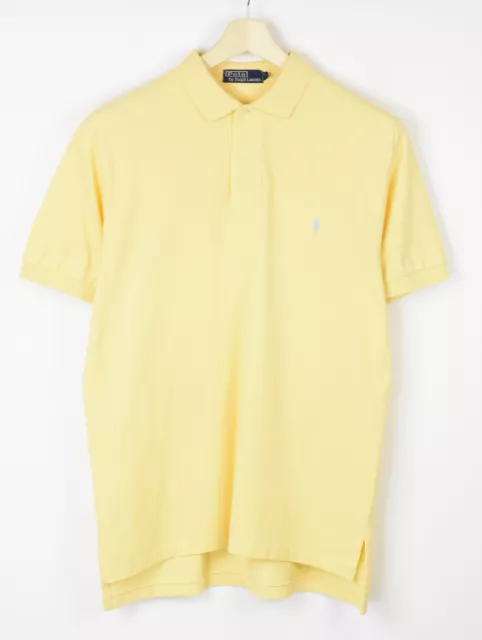 Polo By Ralph Lauren T-Shirt Uomo Medio Polo Manica Corta Giallo