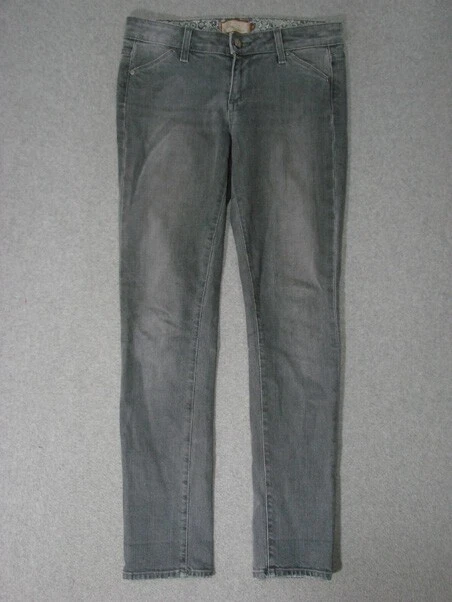TH03442 **PAIGE** SKYLINE ANKLE PEG SKINNY WOMENS JEANS sz26 GRAY