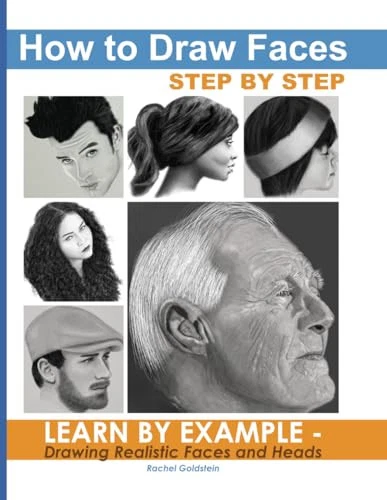 HOW TO DRAW Faces Step by Step: Lea..., Goldstein, Rach £15.99 ...