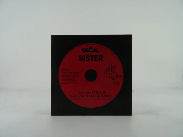 SISTER SATELLITE (C41) 2 Track Promo CD Single Card Sleeve REGAL