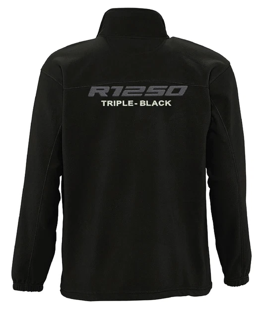 Giacca in pile per BMW Biker R1250GS Adventure R 1250 GS Triple Black/taglia: M-3XL