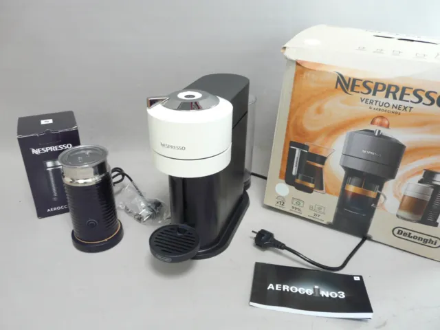 Delonghi nespresso Vertuo Prochaine Avec Aeroccino ENV 120.WAE, Capsule Machine