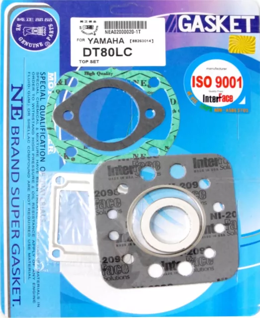 Motordichtsatz Dichtsatz Gasket Set TOP END für YAMAHA DT 80 LC RD 80 LC 1983-97