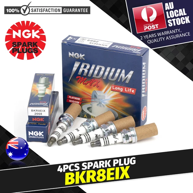 FITS NISSAN SKYLINE RB25 RB25DET 4pcs ngk Iridium IX Spark Plugs BKR8EIX 2668 96.99 PicClick AU