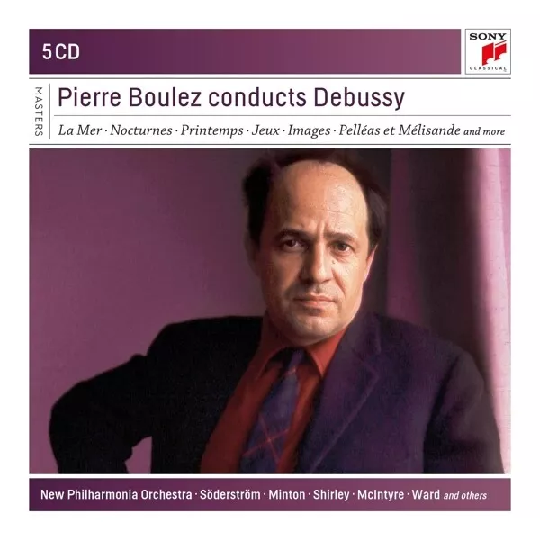 Pierre Boulez Conducts Debussy - Boulez,Pierre  5 Cd Neuf Debussy,Claude