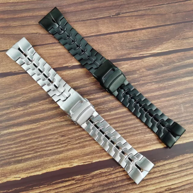 Bracelet montre en acier inoxydable 22/26mm pour Garmin Fenix 7X 7 6 6X 5 5X 3