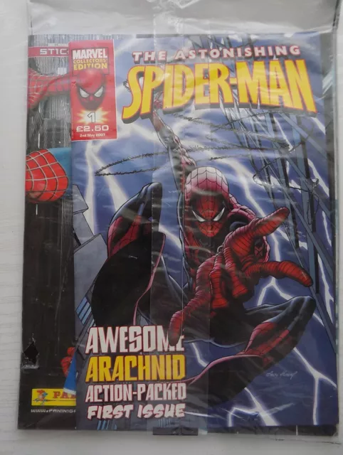 Astonishing Spider-Man 1 - News Of The World Ed. - 2007 - Incl Free Gifts - Rare